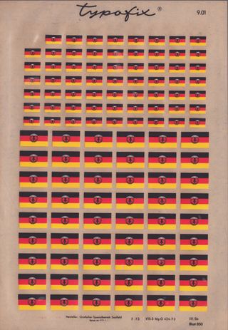 Typofix GDR flags